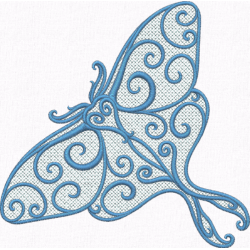 Embossed Butterfly